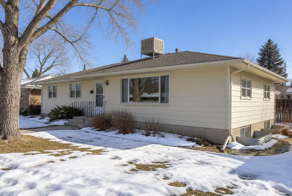 Denver ranch home with a rooftop swamp cooler and basement window well, common mold moisture sources